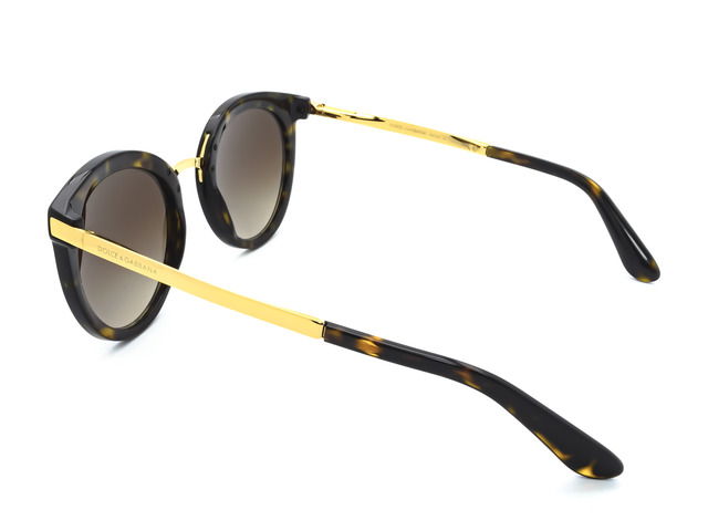 Сонцезахисні окуляри DOLCE & GABBANA DG 4268 502/13 52 мм. GRADIENT BROWN. Фото 4