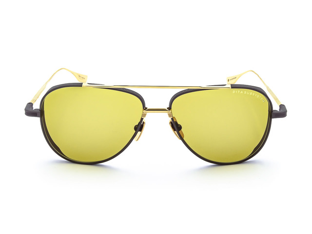 Сонцезахисні окуляри DITA DTS 141-A-02//BLK-GLD 58 мм. TINTED YELLOW