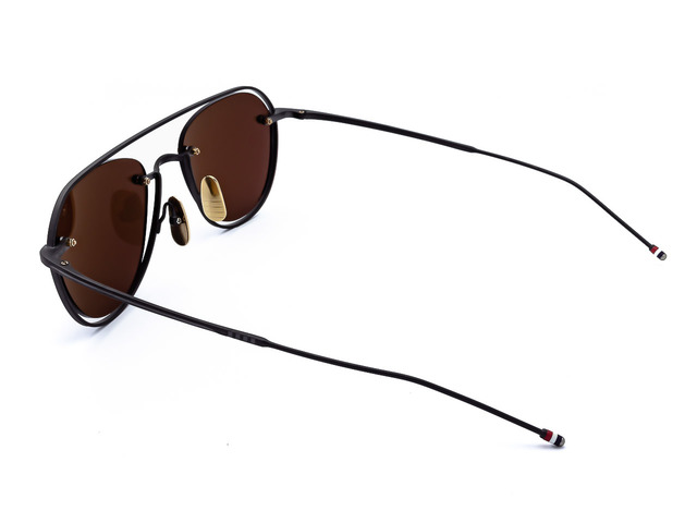 Сонцезахисні окуляри THOM BROWNE TBS 112-52-03//BLK-NVY . Фото 4