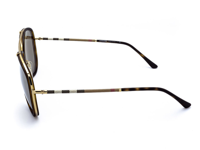 Сонцезахисні окуляри BURBERRY B3090Q 1052/5A 58 мм. GRADIENT BROWN. Фото 3