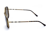 Сонцезахисні окуляри BURBERRY B3090Q 1052/5A 58 мм. GRADIENT BROWN. Фото 3