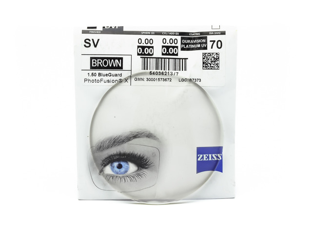 Лінзи для окулярів ZEISS Monof. Sph 1.5 PHOTO BROWN DVP UV