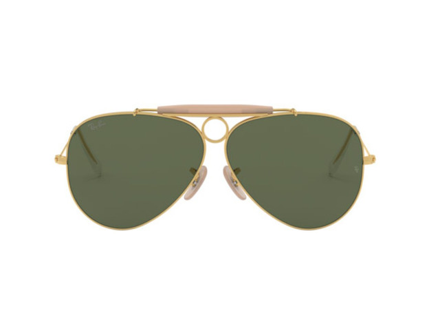 Сонцезахисні окуляри Ray-Ban SHOOTER RB 3138 W3401 58 мм.TINTED GREEN