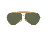 Сонцезахисні окуляри Ray-Ban SHOOTER RB 3138 W3401 58 мм.TINTED GREEN