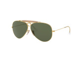 Сонцезахисні окуляри Ray-Ban SHOOTER RB 3138 W3401 58 мм.TINTED GREEN. Фото 2