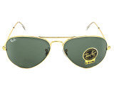 Сонцезахисні окуляри Ray-Ban Aviator Large Metal RB 3025 W3234 55 мм. TINTED GREEN
